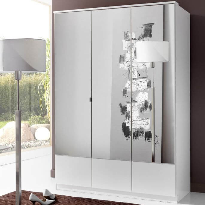 Armoire contemporaine 135 cm Adagio